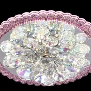 Full Moon Ceiling Light (Pink)